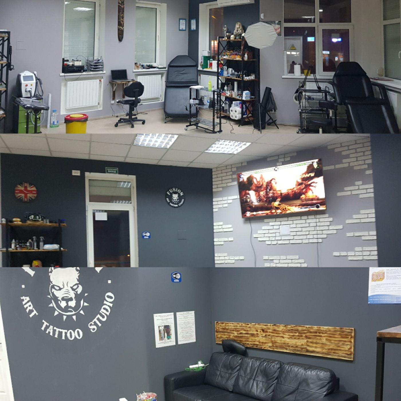 ⁨TATTOO Studio "FUSION"⁩ - найкращі тату салони Києва