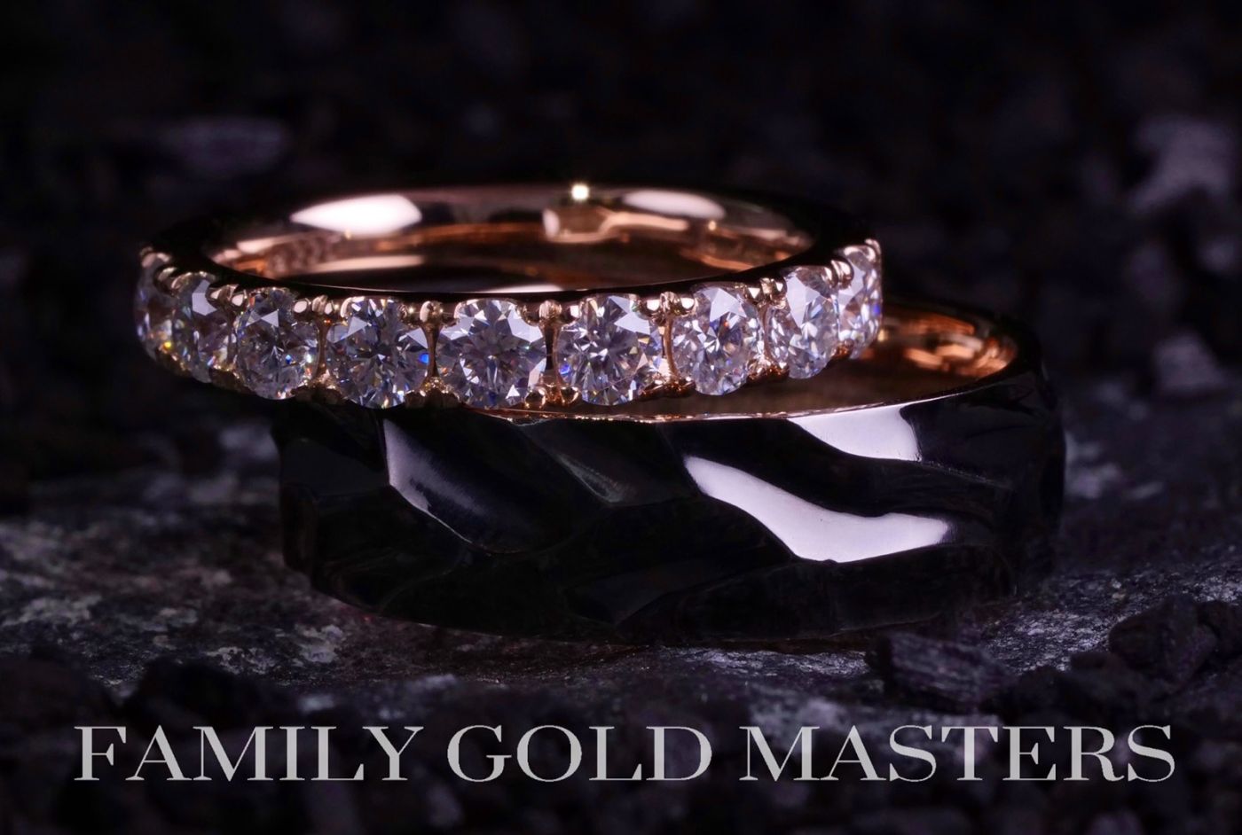 Family Gold Masters - краща ювелірна компанія по виготовленню каблучок на заручини та індивідуальних обручок.